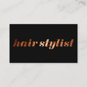 Hair Stylist Terminkarte