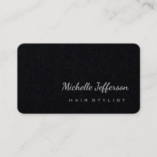 Hair Stylist Trendy Minimalistisch Modern Premium Visitenkarte