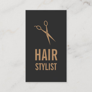 Hair Stylist Visitenkarte