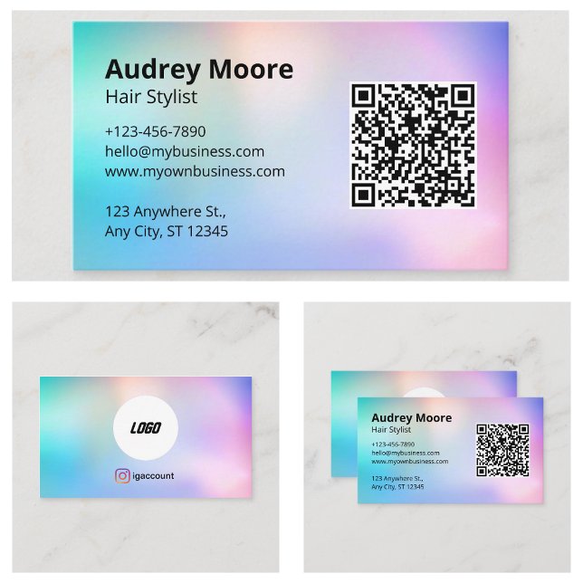 Hair Stylist Visitenkarte (Hair Stylist Business Card
)