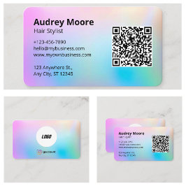 Hair Stylist-Vorlagen Visitenkarte