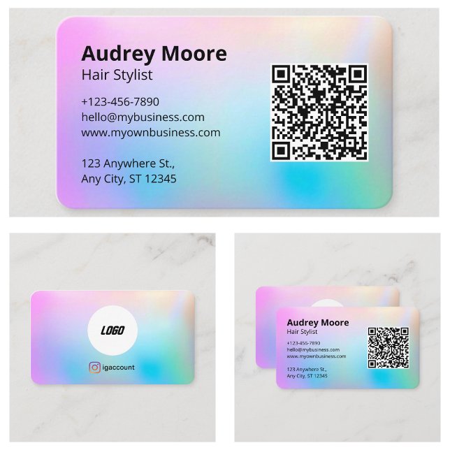 Hair Stylist-Vorlagen Visitenkarte (Hair Stylist Templates Business Card
)