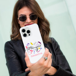 Hairapist Friseur Friseur Stylist Friseur Barber D Case-Mate iPhone Hülle