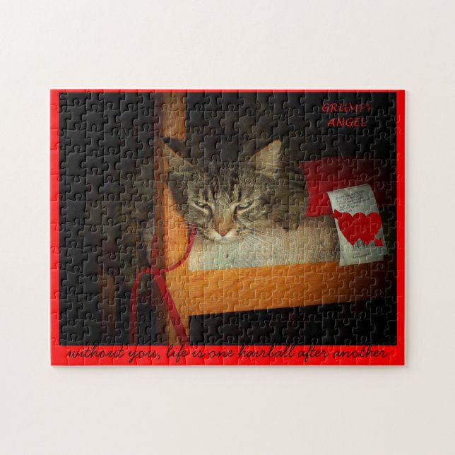 Hairball - Valenpuzzle Puzzle (Horizontal)