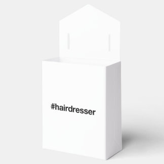 HAIRDRESSER Hashtag Geschenkschachtel