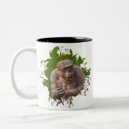 Hairless Chimpanze Zweifarbige Tasse