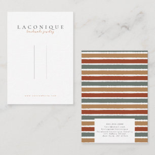 Hairpin Display   ABSTRAKT   Modern Visitenkarte