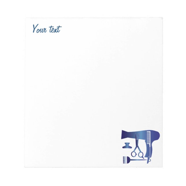 Hairstyles tools notizblock (Vorderseite)