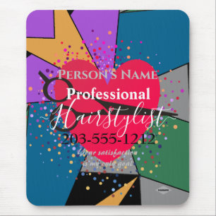 Hairstylist Promotional Mousepad HAMbyWG