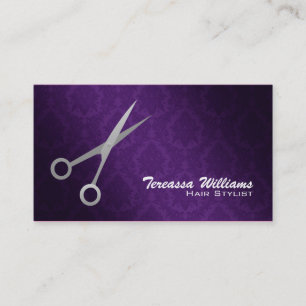 Hairstylist Scissors Visitenkarten Visitenkarte