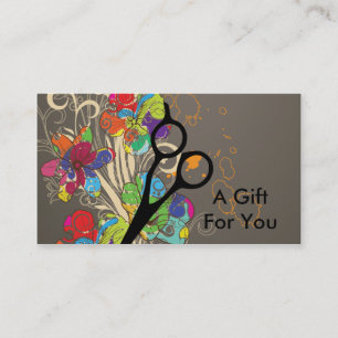 Hairstylisthaar-Stylist-Geschenkkartenzertifikat Rabattkarte