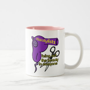 Hairstylists-Tasse Zweifarbige Tasse