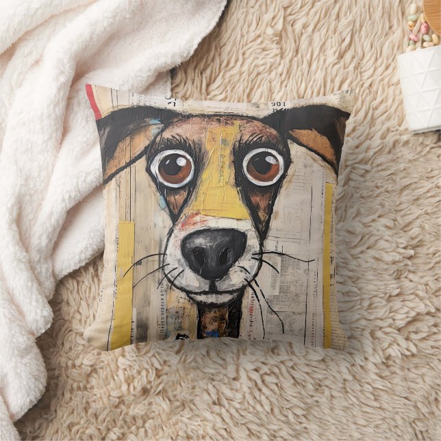 Hairy Abstrakt Dog Kissen (Decke)