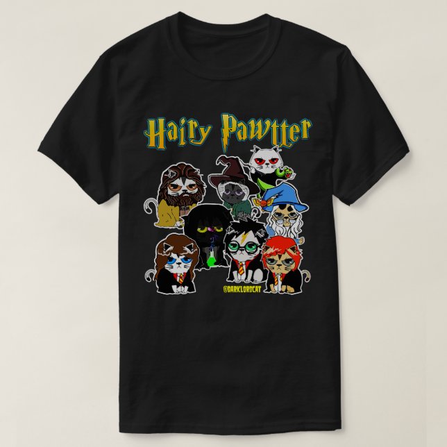 HAIRY PAWTOR T-Shirt (Design vorne)