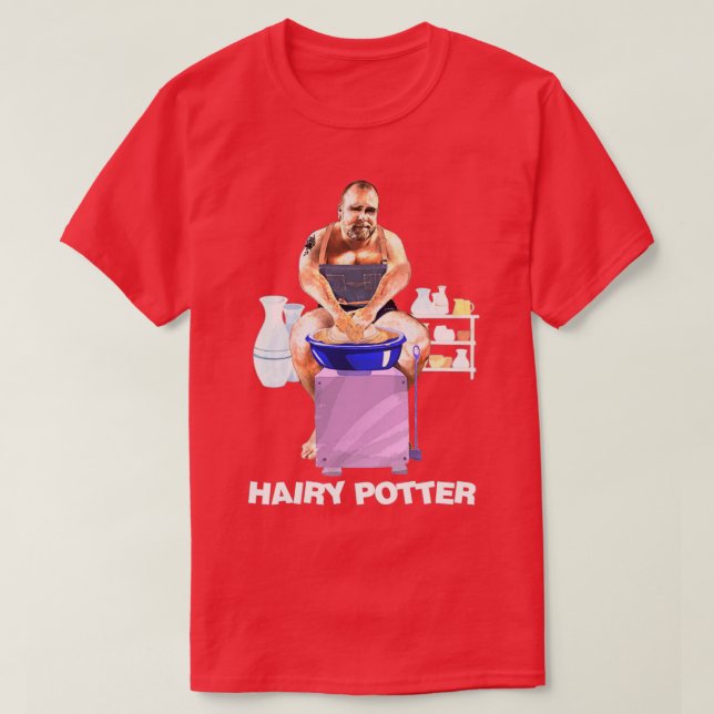 Hairy Potter 4 T-Shirt (Design vorne)