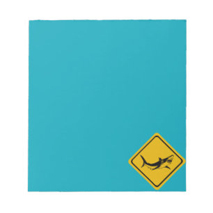 Haistraßenschild Notizblock