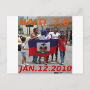 HAITI 7,0 POSTKARTE