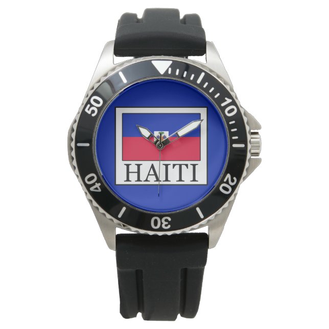 Haiti Armbanduhr (Vorderseite)