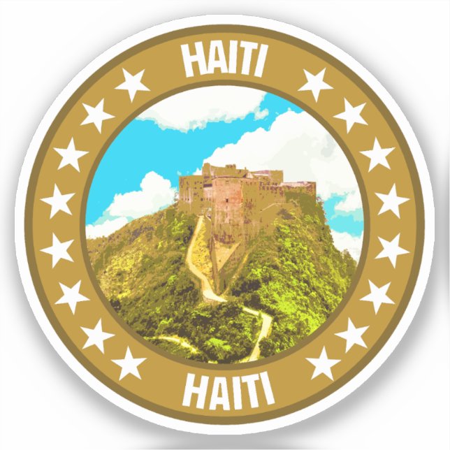 Haiti Aufkleber (Vorderseite)