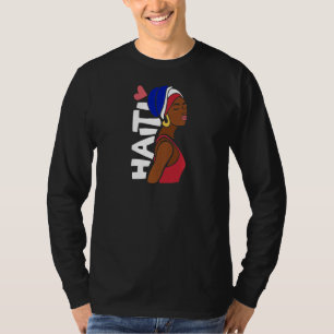 Haiti Ayiti Hayti Karibik Traditionelle ethnische  T-Shirt