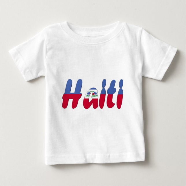 Haiti Baby T-shirt (Vorderseite)