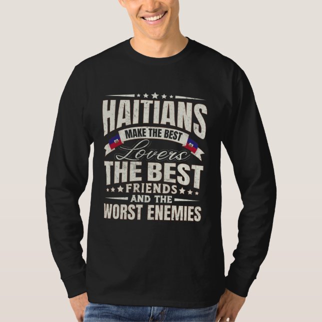 Haiti Best Haitians Men & Women T-Shirt (Vorderseite)