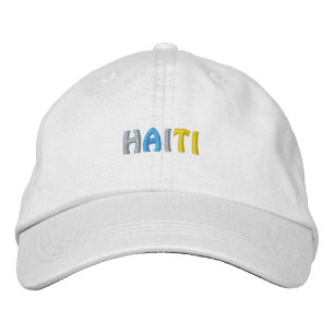 HAITI BESTICKTE BASEBALLKAPPE