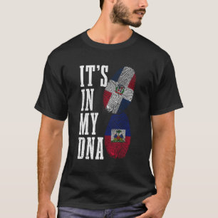 Haiti Dominikanische Republik Es ist in meinem DNA T-Shirt