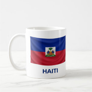 Haiti Einfache Flagge Täglicher Stolz Kaffeetasse