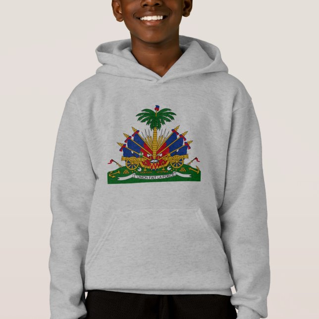 Haiti-Emblem Hoodie (Vorderseite)