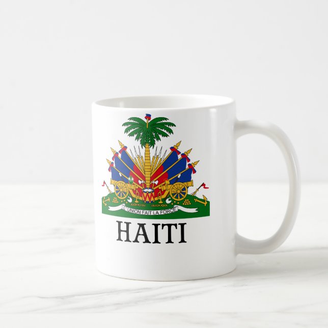 HAITI - Emblem/Wappen/Flagge/Symbol Tasse (Rechts)