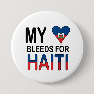 Haiti-Entlastungs-Valentinsgruß-Knöpfe Button