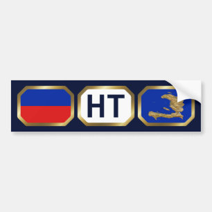 Haiti-Flagge-Karte-Code-Aufkleber Autoaufkleber