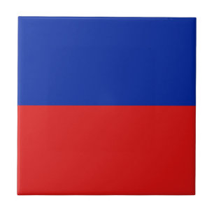 Haiti-Flagge Keramikfliese