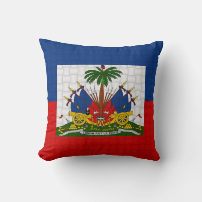 Haiti-Flagge Kissen (Vorderseite)
