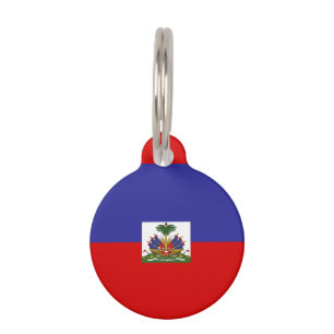 Haiti-Flagge Tiermarke
