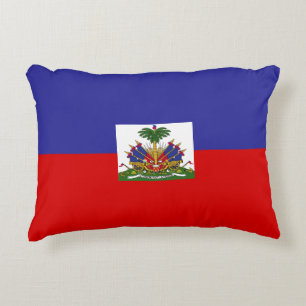 Haiti-Flagge Zierkissen