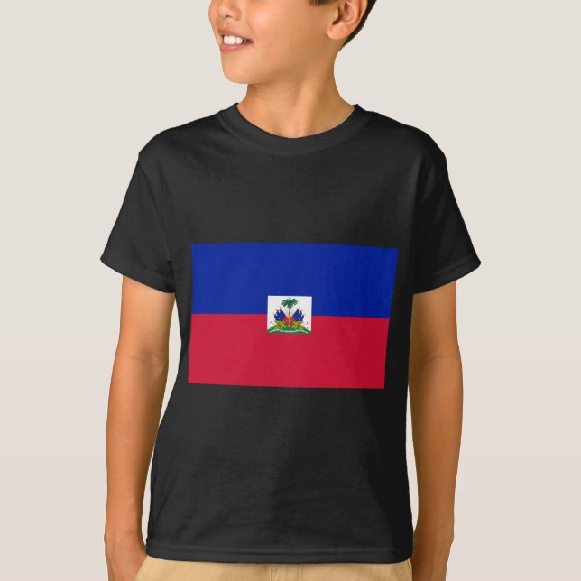 Haiti-Flaggen-T-Shirts, Hoodies, Tassen, Kleid T-Shirt (Vorderseite)