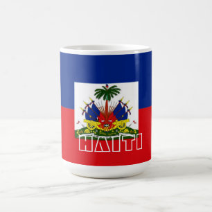Haiti-Flaggen-Tasse Kaffeetasse