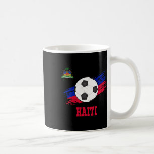 Haiti Fußball Haitianischer Fußbyll Haiti Futbol Kaffeetasse