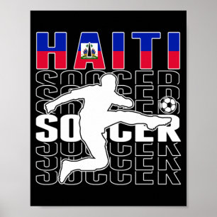 Haiti Fußballfans Trikot - Stolz Haitianer Poster