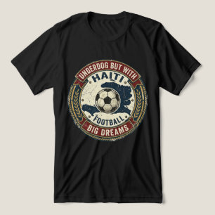 Haiti Fußballtrikot Weltmeisterschaft 2026 Underdo Tri-Blend Shirt