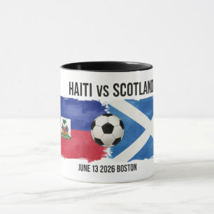 Haiti gegen Schottland Fußball-Tasse – Weltmeister Tasse