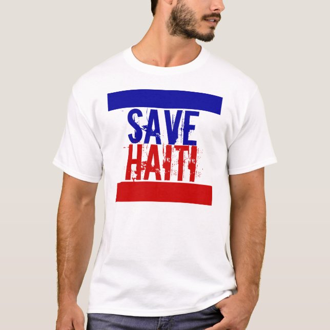 HAITI GERETTET T-Shirt (Vorderseite)