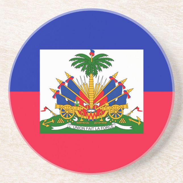 Haiti Getränkeuntersetzer (Vorne)