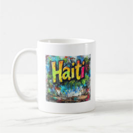 Haiti Graffiti Vibes: Island Street Art Ed Kaffeetasse