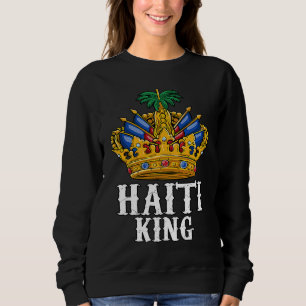 Haiti Haitianischer Tag der Flagge Stolzer Prinz J Sweatshirt