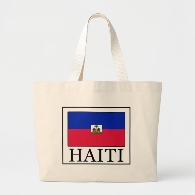 Haiti Jumbo Stoffbeutel (Vorne)