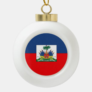Haiti Keramik Kugel-Ornament