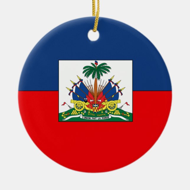 Haiti Keramikornament (Vorne)